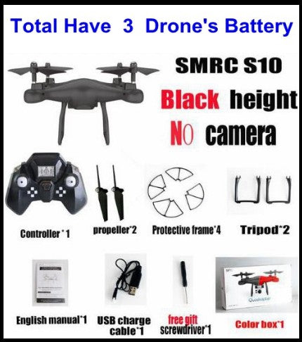 S10 SMRC FPV Quadcopter Drone with 2MP Wi-Fi Camera