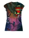 Love and Peace Juniors’ Sublimation T-Shirt — Small