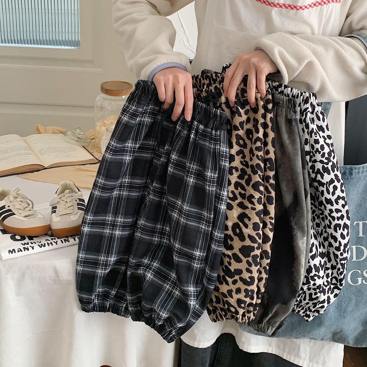 Kids’ Cuffed Casual Pants
