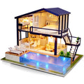 DIY Wooden Miniature Dollhouse Kit