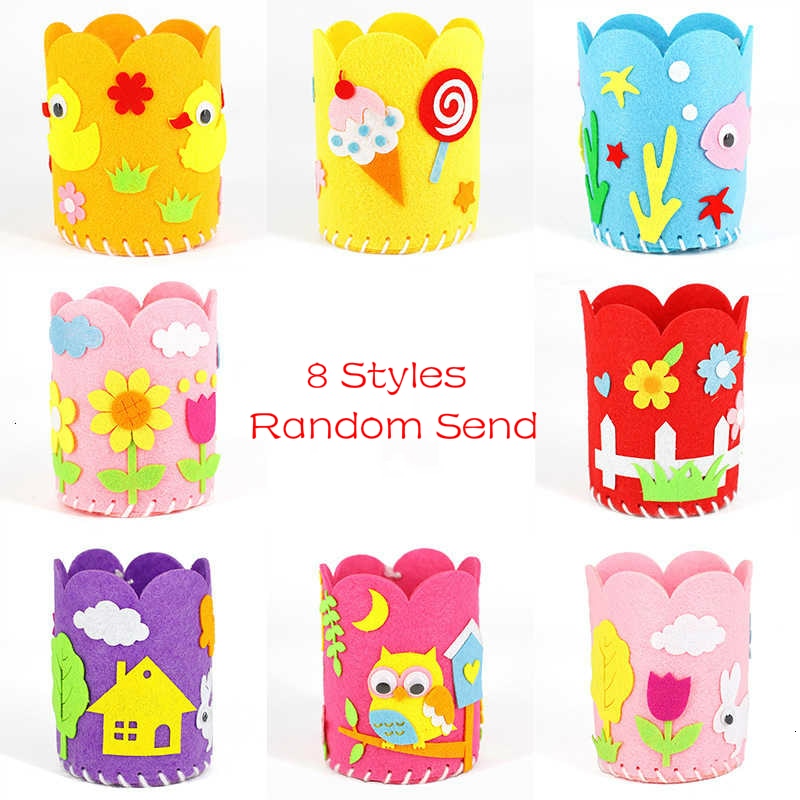 DIY Pencil Holder Craft Set, 5 Pieces