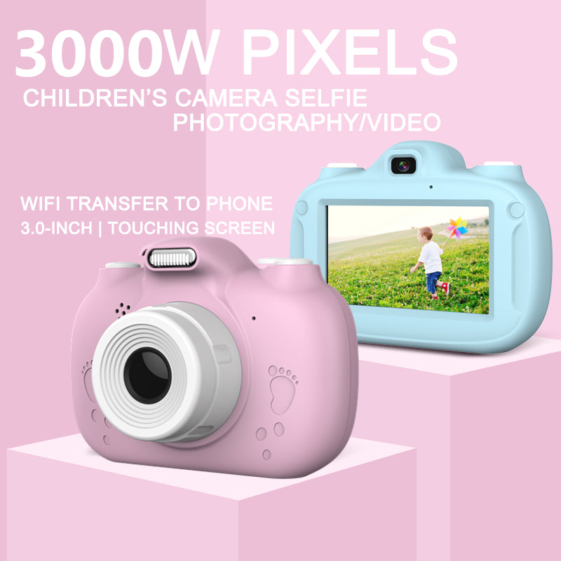 Kids' Touchscreen Wi-Fi Digital Camera with Dual Lenses