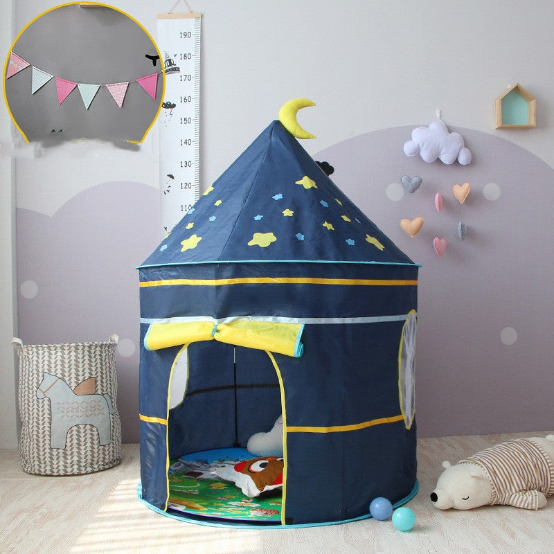 Kids’ Indoor Princess Castle Play Tent