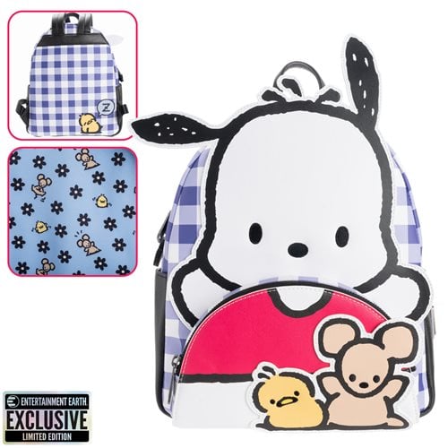Sanrio Pochacco Cosplay Plaid Mini Backpack — EE Exclusive