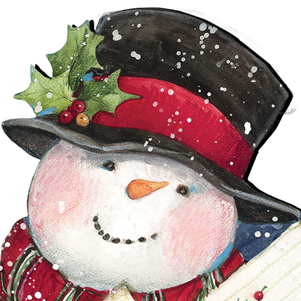 Dark Night Presents Christmas Outdoor Yard Sign by Susan Winget