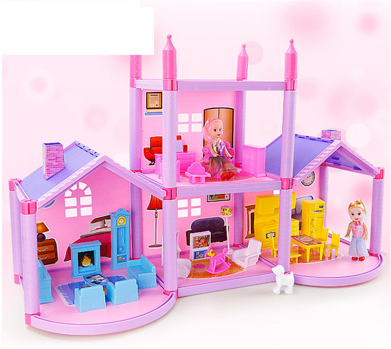 DIY Miniature Villa Dollhouse Kit