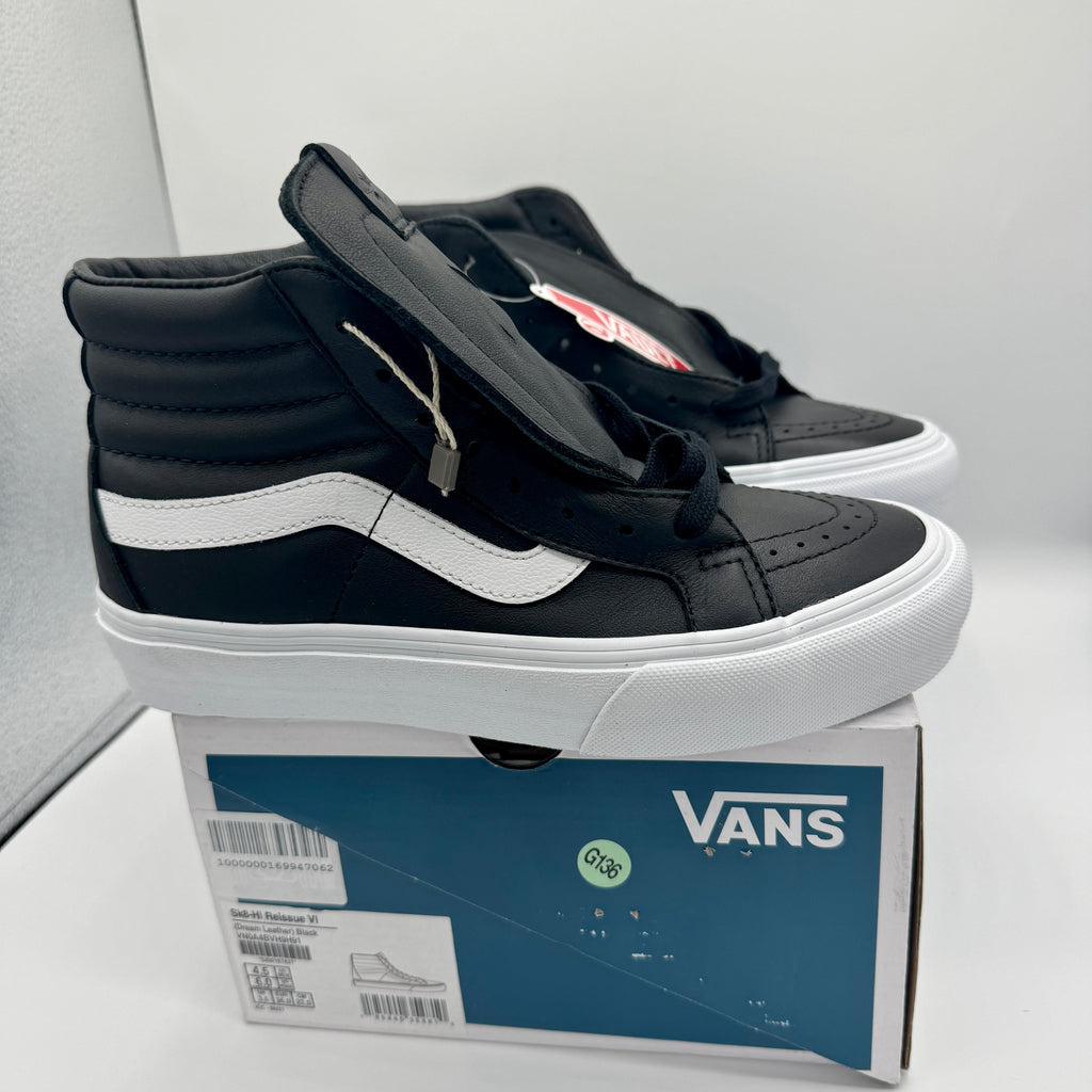 Vans Vault Sk8-Hi Reissue VI Black Dream Leather Sneakers