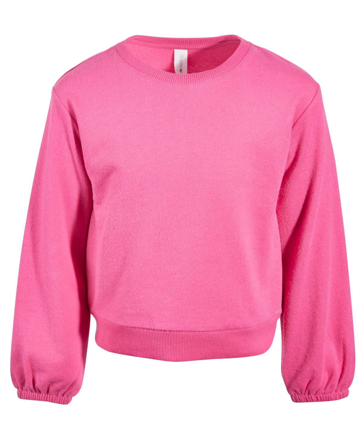 Ideology Girls' Pink Fleece Crewneck Sweatshirt – Size 6X