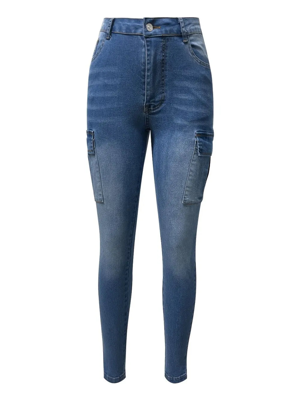 Stretch Skinny Jeans with Pockets