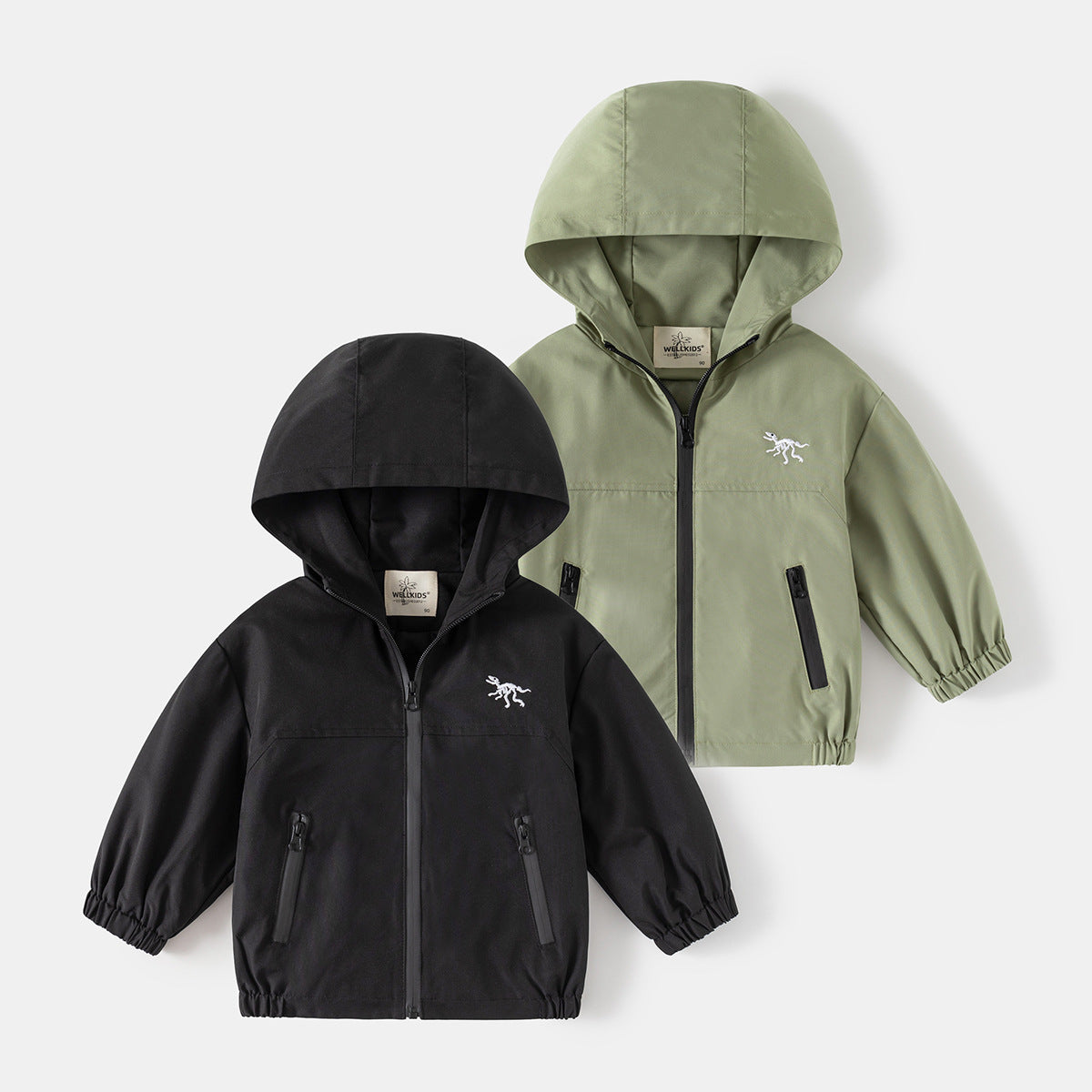 Boys’ Lightweight Hooded Windbreaker