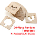 Kids’ Wooden Drawing Stencil Set