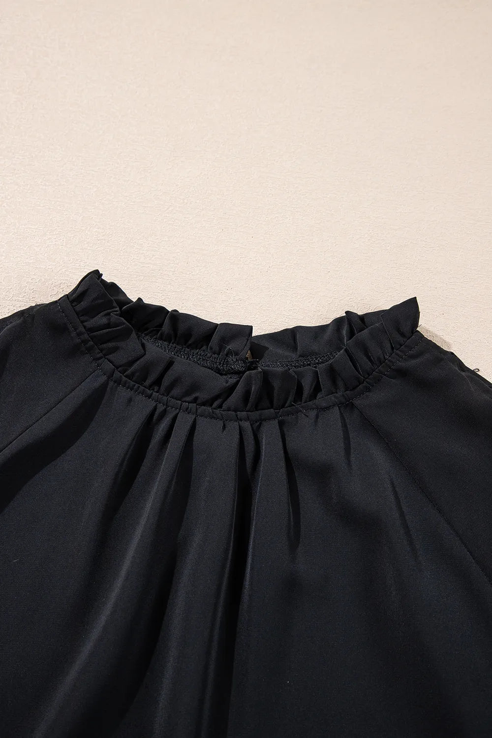 Women's Mock-Neck Cold-Shoulder Blouse