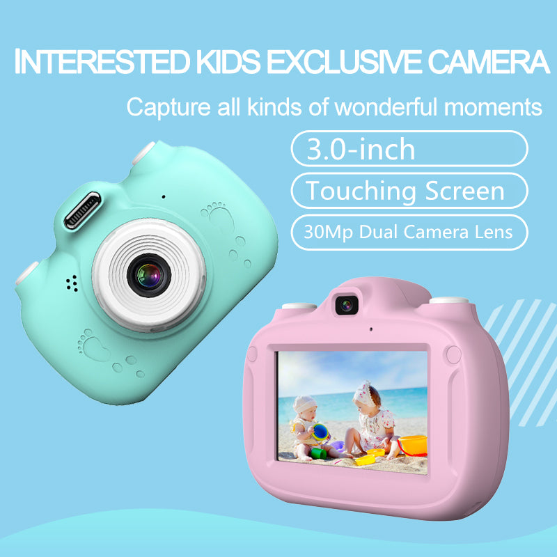 Kids' Touchscreen Wi-Fi Digital Camera with Dual Lenses