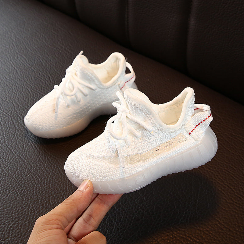 Kids’ Soft Leather Sneakers