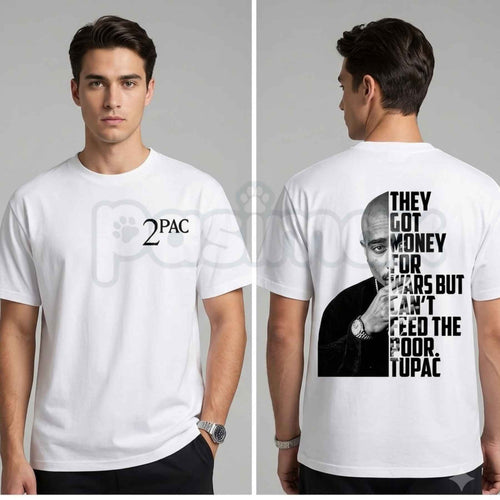 2Pac Classic Hip-Hop Graphic T-Shirt