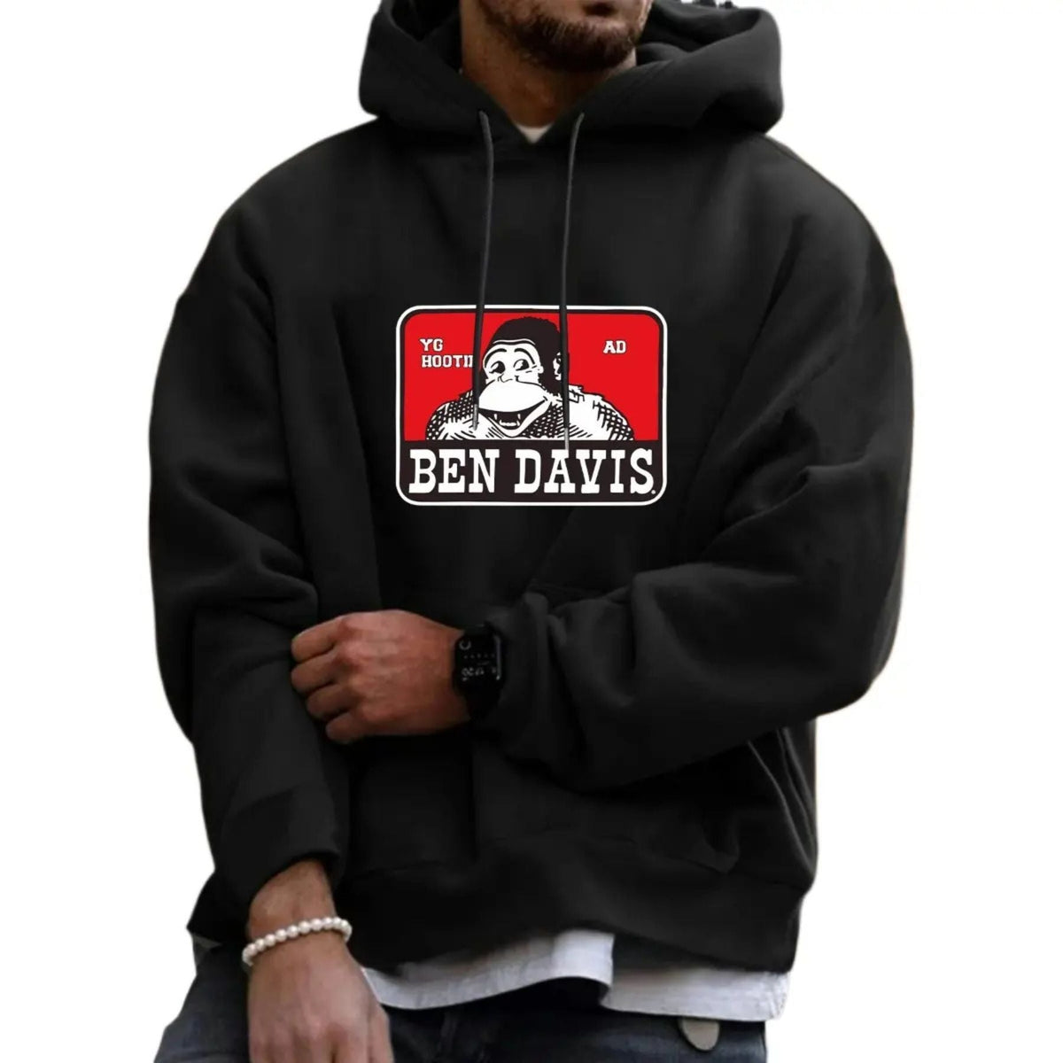 Ben Davis Men's Casual Workwear Hoodie