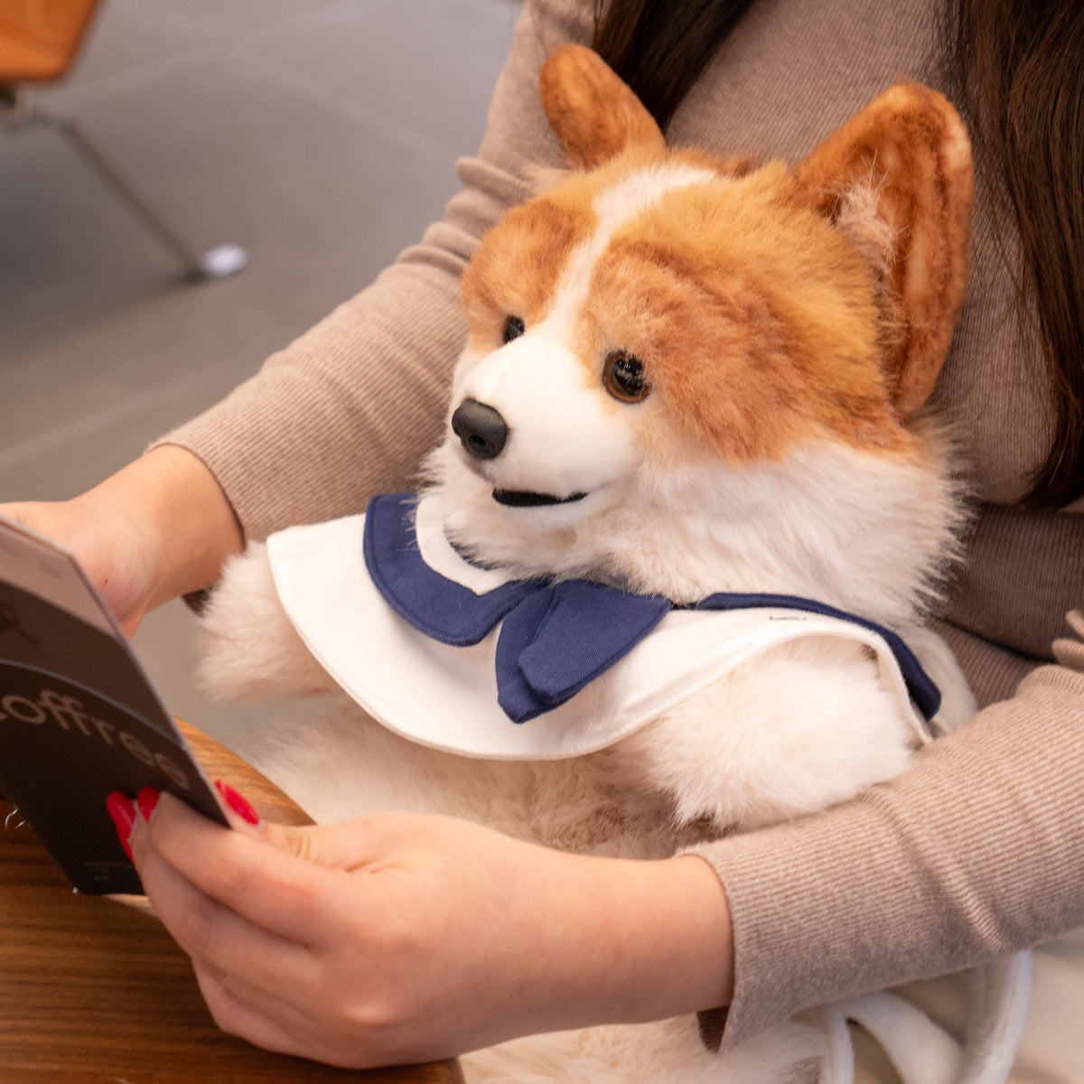 Corgi Plush Backpack