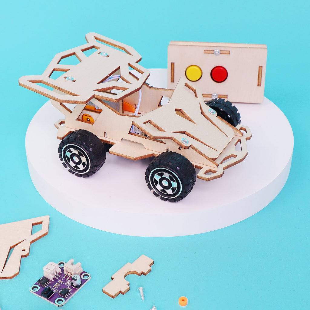 Infrared Remote-Control DIY Car STEM Kit