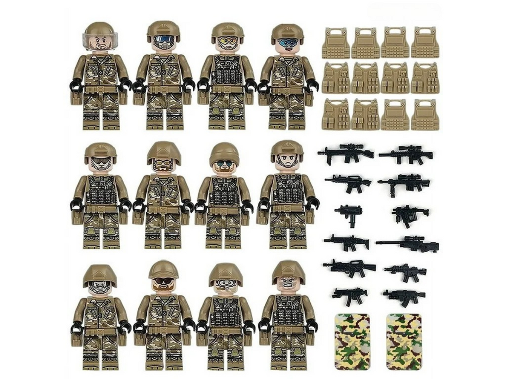 Mil-Blox SEAL Team with RHIB Landing Boat