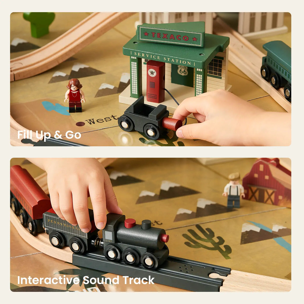Tiny Land 1920 Railway Adventure Train Table