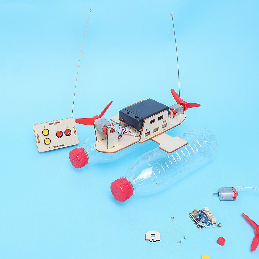 DIY Remote-Controlled Propeller Boat – STEM Kit