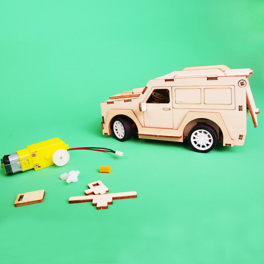 2.4GHz DIY RC SUV STEM Car Kit – Ages 12+