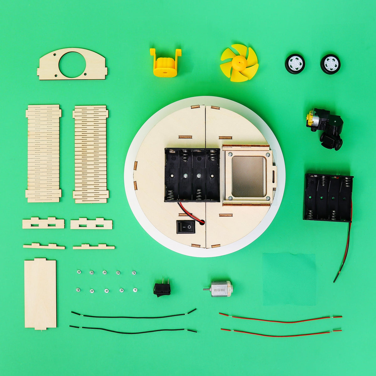 DIY Mini Robot Vacuum – STEM Robotics Kit