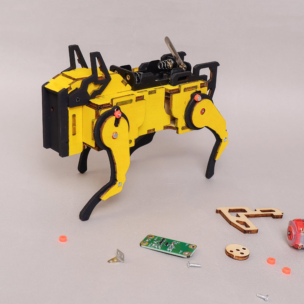Sound-Activated DIY Robot Dog STEM Kit