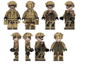 Mil-Blox U.S. Army Desert Team, 5 Figures