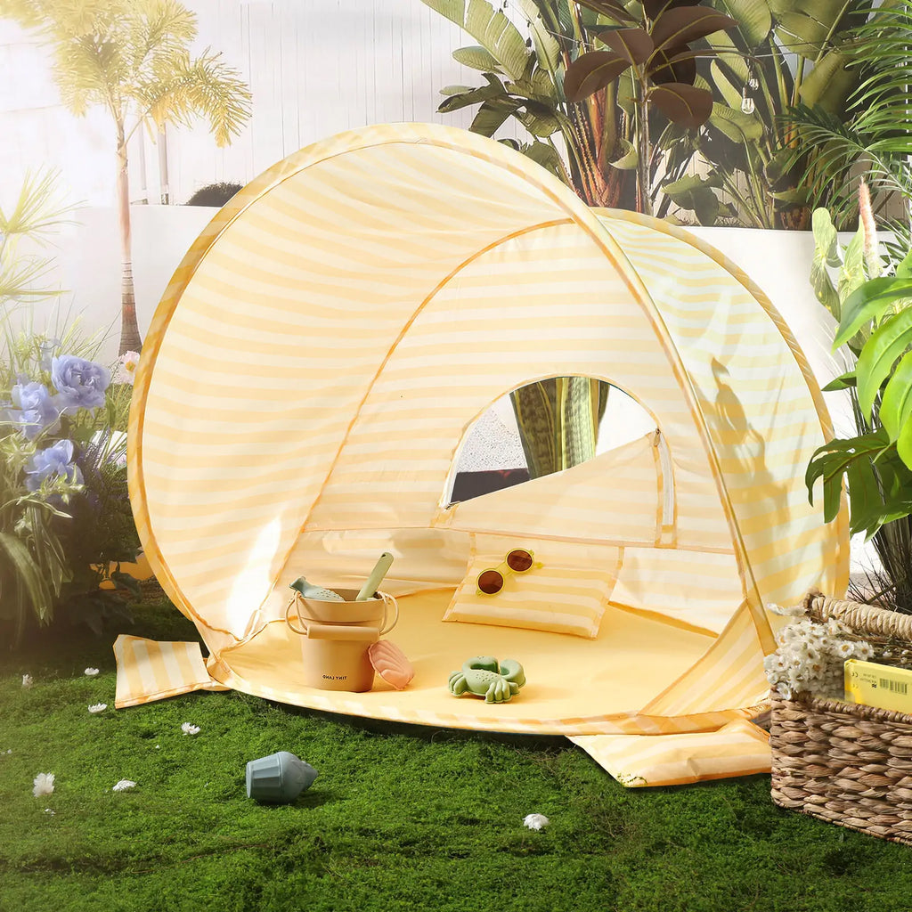 Tiny Land Beach Tent & Sand Toy Set for Kids