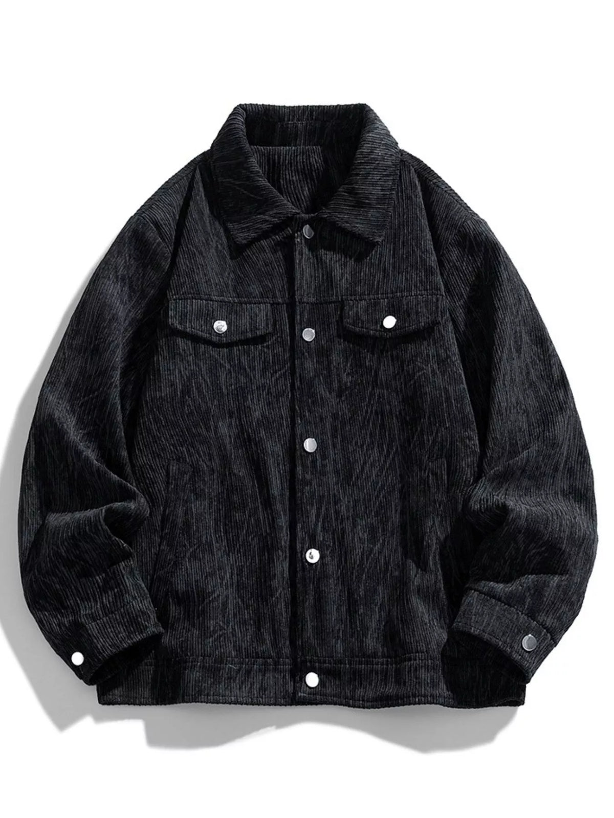 Men's Plus Size Corduroy Casual Jacket