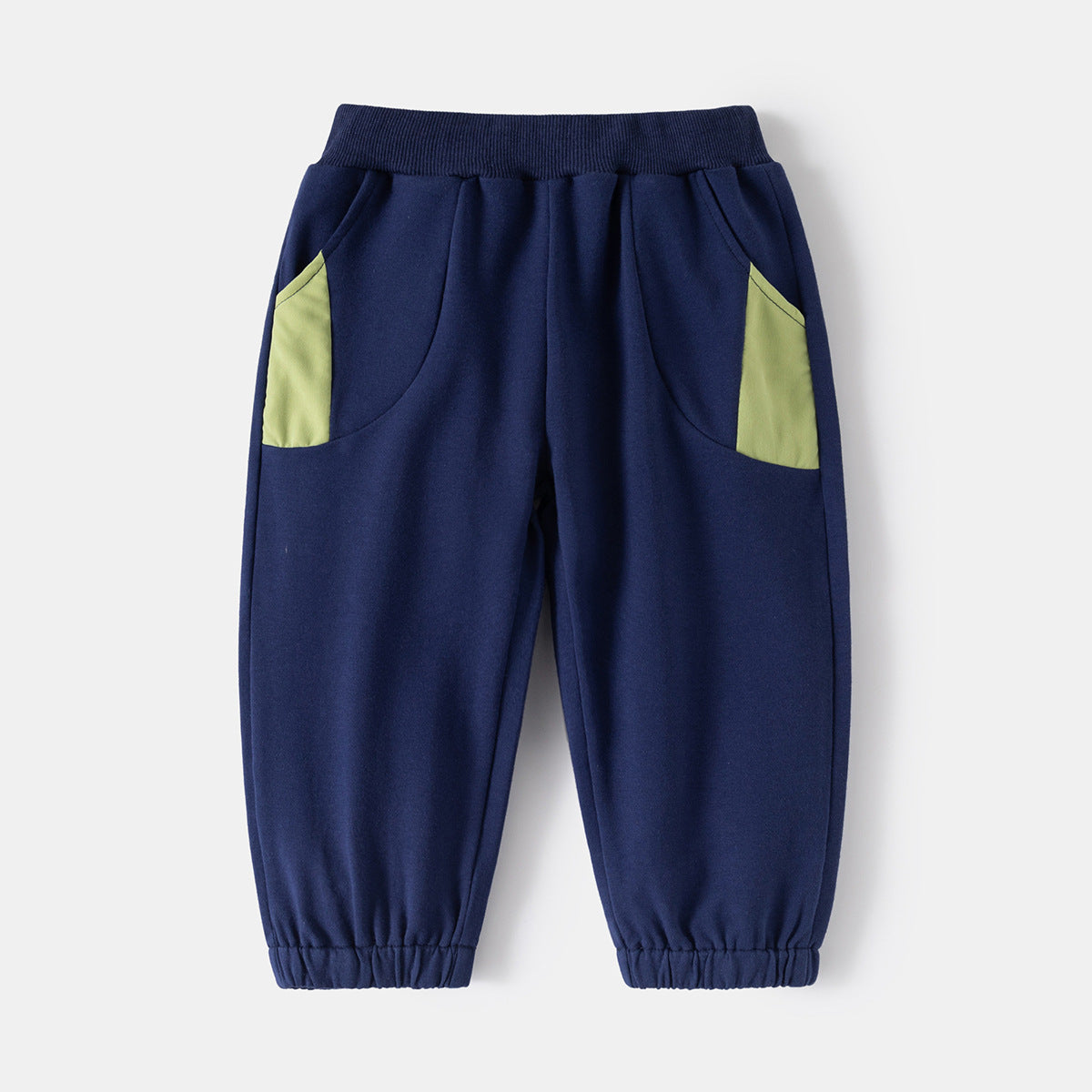 Children's Sports Pants Boys Cuffed Pants Loose Sweatpants for Kids