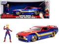 Jada Marvel Captain Marvel & 1973 Mustang – 1:24