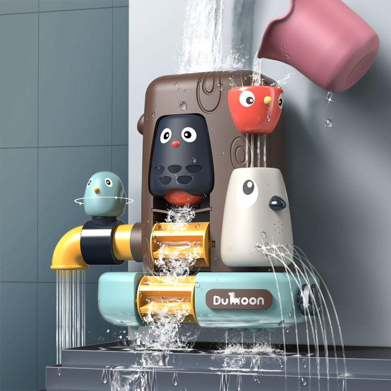 Elephant Pipeline Water-Spray Bath Toy