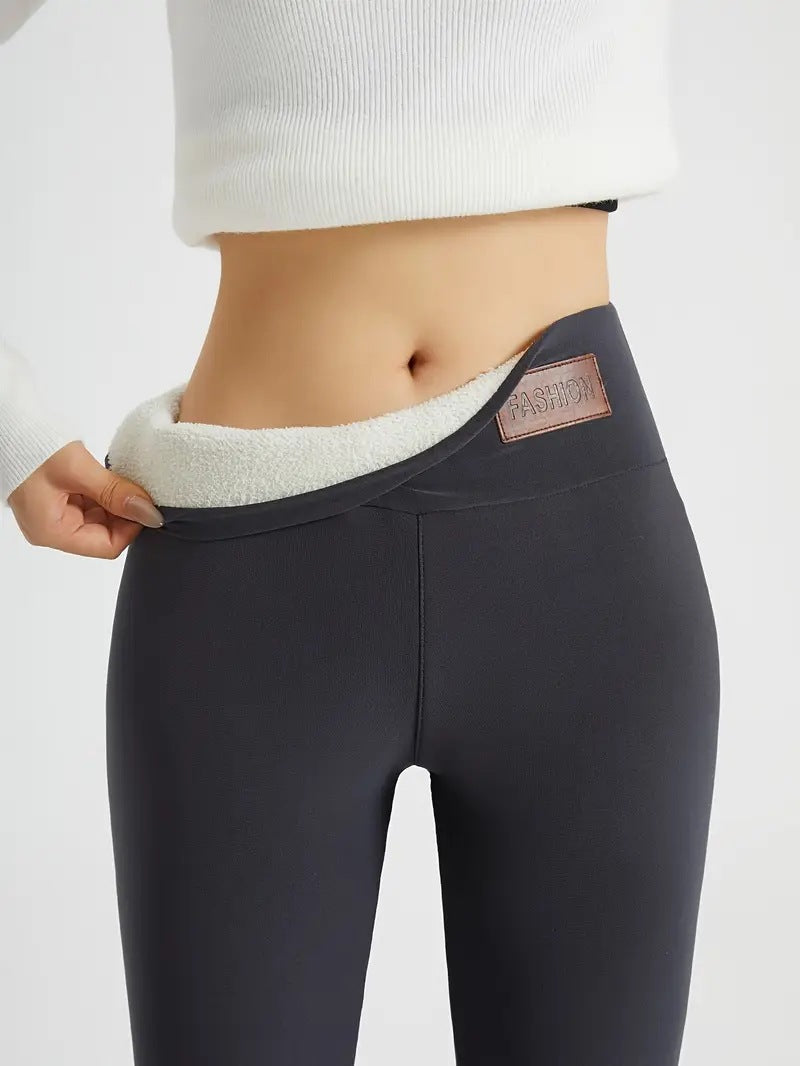 High-Waisted Warm Leggings