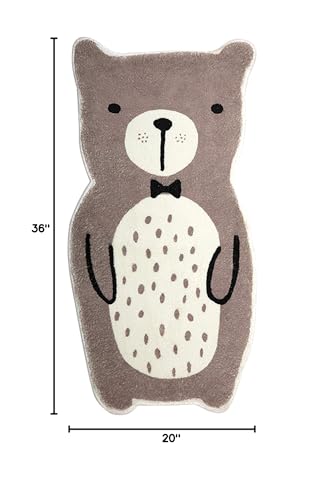 Fennco Styles Kids' Dog-Shaped Area Rug & Play Mat