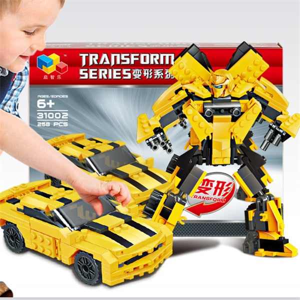 Wasp Morphing Robot Building Block Set