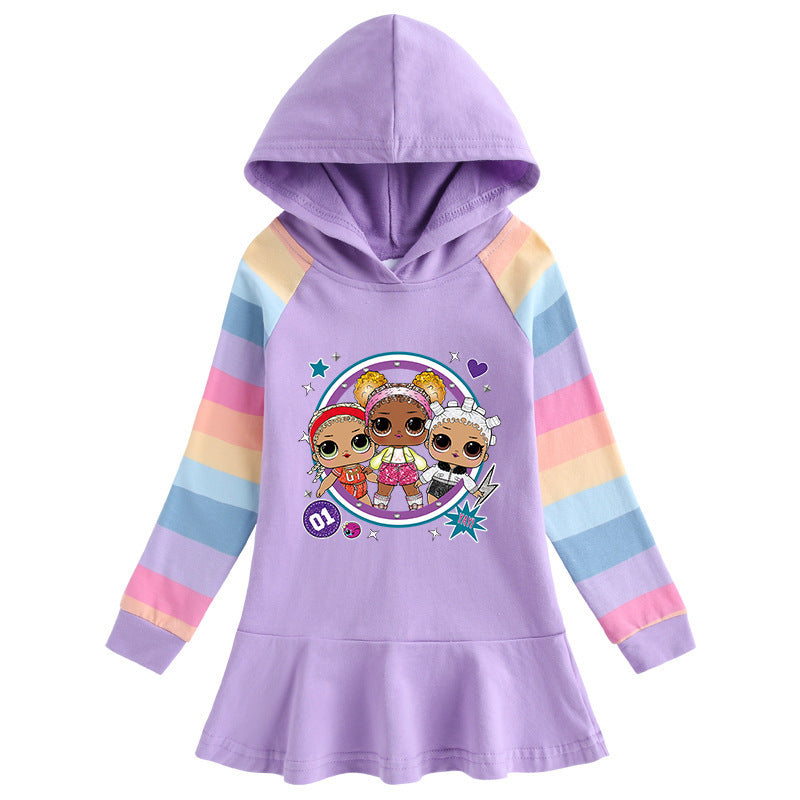 Girls’ Long-Sleeve LOL Surprise Dress