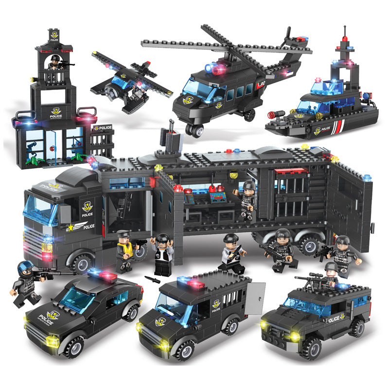 Military Aircraft Carrier Building Block Set
