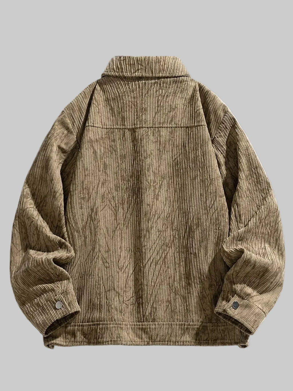 Men's Plus Size Corduroy Casual Jacket