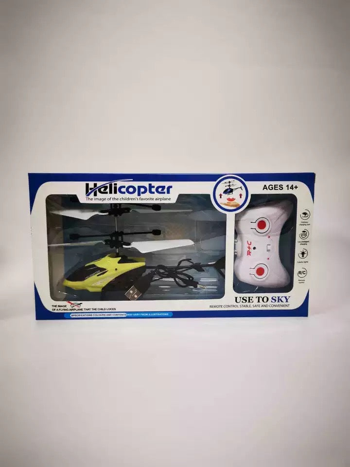 Rechargeable Remote-Control Helicopter with Lights
