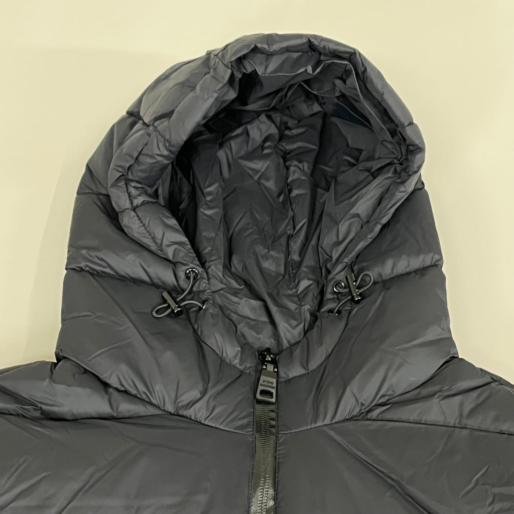 DKNY Boys’ Insulated Quilted Puffer Parka — Black, Large