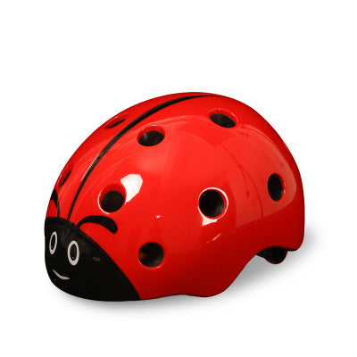 Kids’ Adjustable Ladybug Bike Helmet