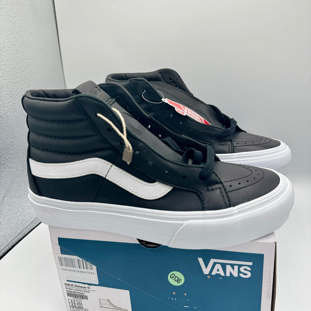 Vans Vault Sk8-Hi Reissue VI Black Dream Leather Sneakers