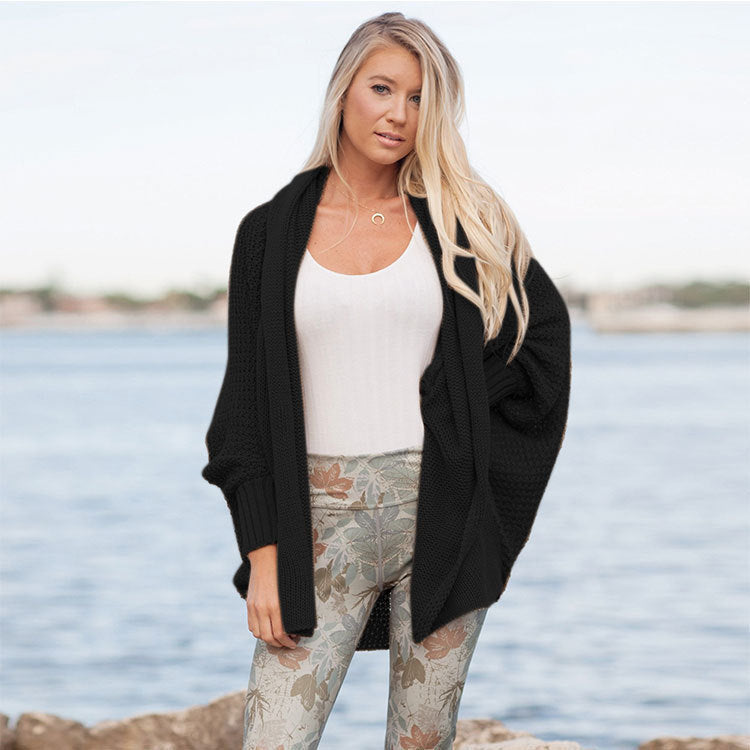 Batwing Turtleneck Sweater