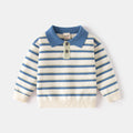 Kids’ Striped Turtleneck Sweater