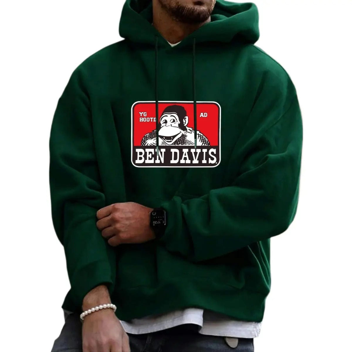 Ben Davis Men's Casual Workwear Hoodie