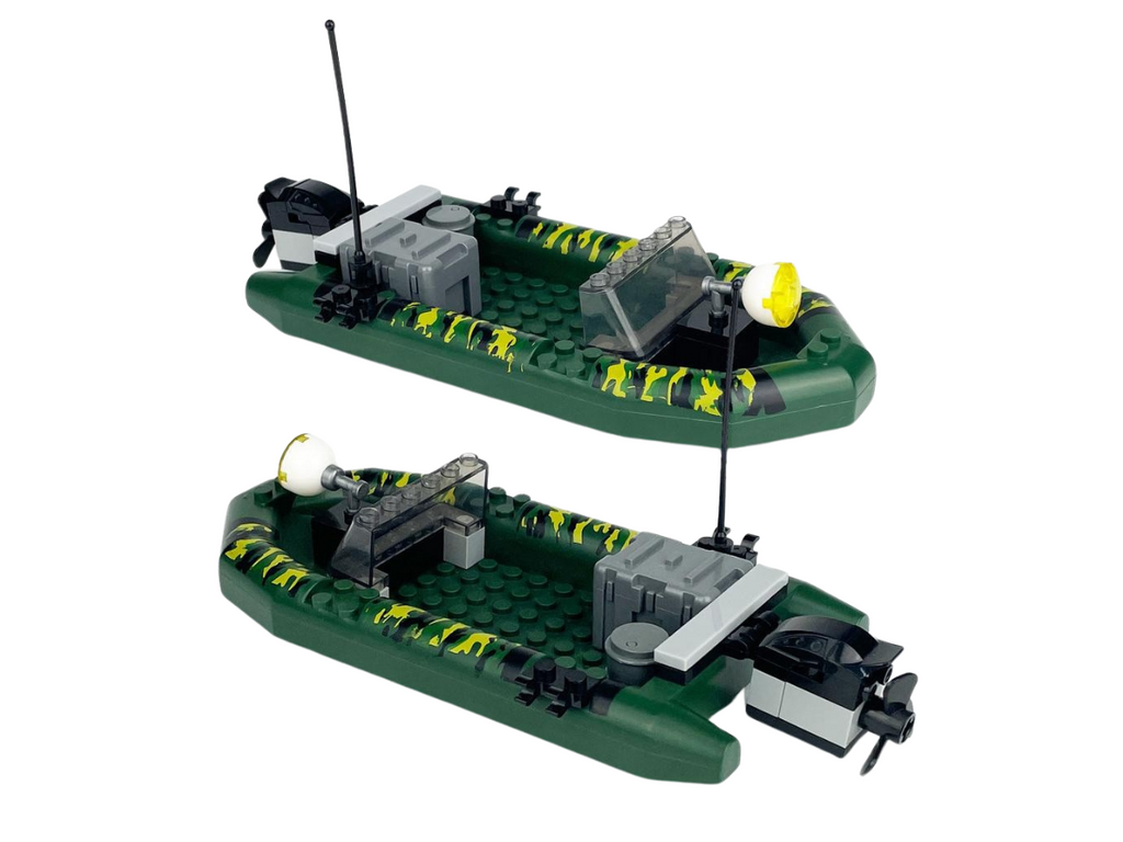 Mil-Blox SEAL Team with RHIB Landing Boat