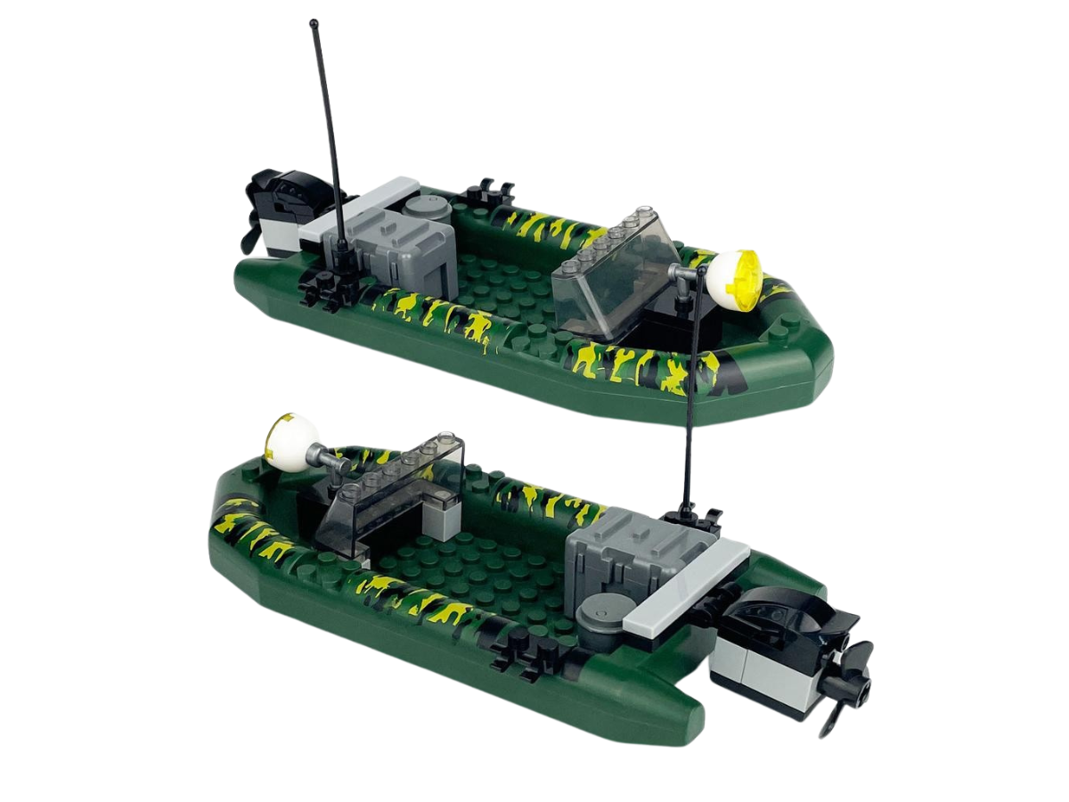 Mil-Blox SEAL Team with RHIB Landing Boat