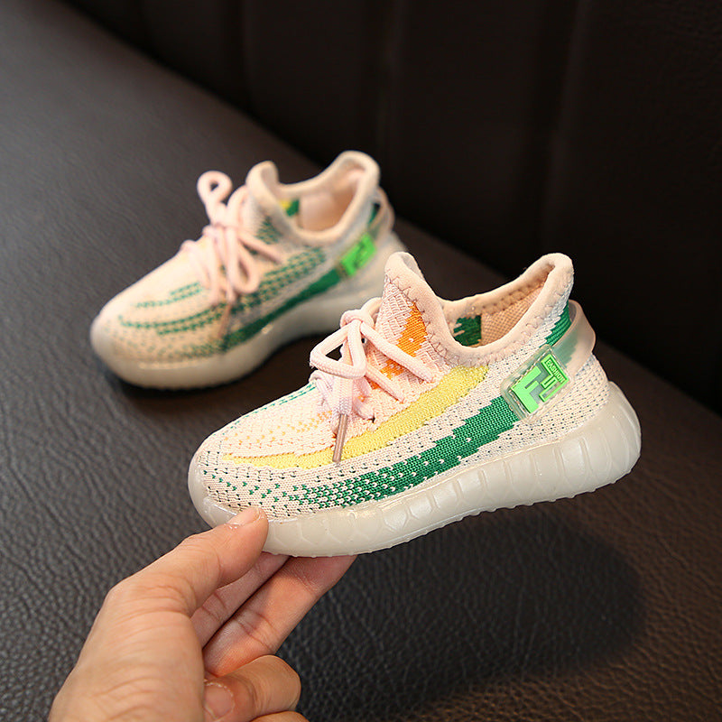 Kids’ Soft Leather Sneakers